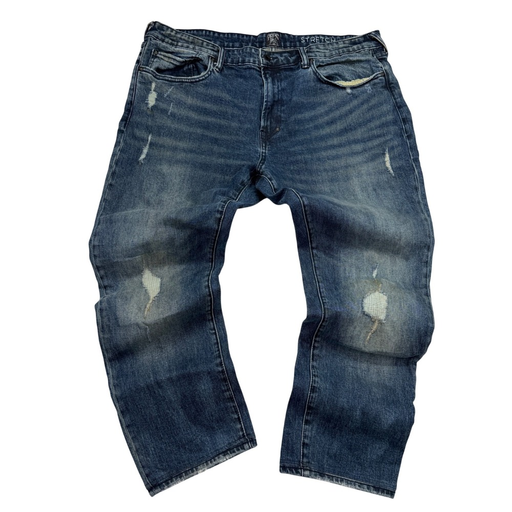 PRPS Jeans Mens 38x30 Le Sabre Slim Tapered Fit Distressed Stretch Denim